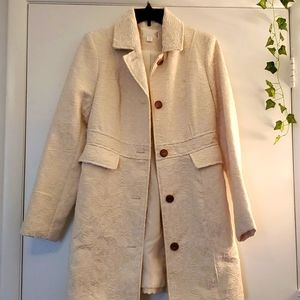 Xhilaration Cream colored Overcoat